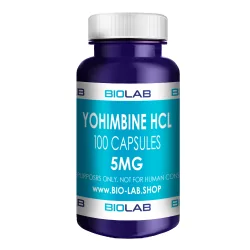 YOHIMBINE HCL 100kaps/5mg